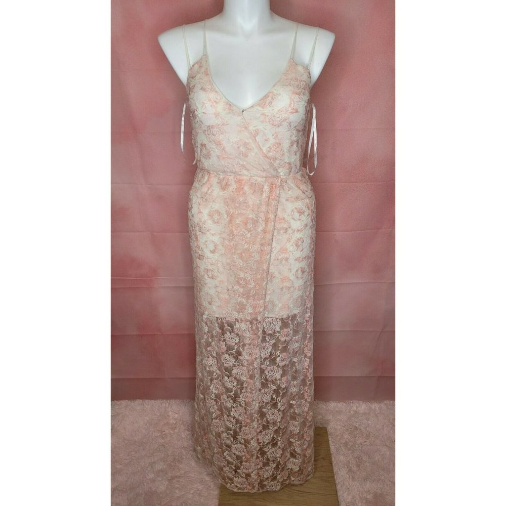NWT $148 BCBG Generation Size Small  Lace Sleeveless Maxi Dress